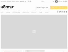 Tablet Screenshot of hommu.com